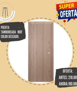 Ebanisteria - La Americana - Tamboreada de puerta