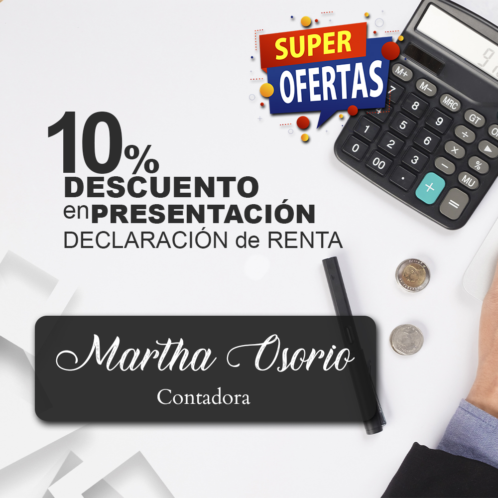 Martha Yaneth Osorio-Contador- ASESORIA EN DECLARACIÓN DE RENTA
