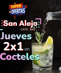 San Alejo Cafe- Bar COCTELES 2X1