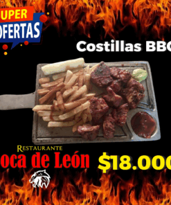 Costillas BBQ - Boca de León